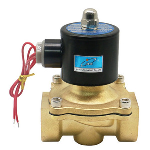 วาล์วโซลินอยด์ทองเหลือง Jierui DN20 AC 220V แบบปิดปกติ เปิดตามปกติ สำหรับวาล์วควบคุมน้ำ - Product Image 1