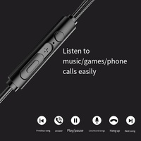 Écouteurs intra-auriculaires filaires QKZ CK5, son stéréo HiFi, câble 4N OFC, prise jack 3,5 mm, écouteurs de qualité supérieure avec basses profondes, réduction de bruit ENC, IPX-5