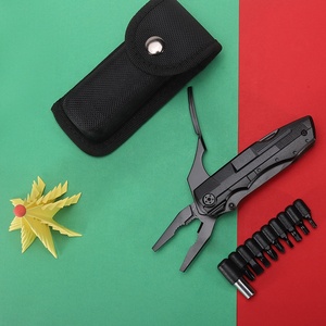 Alicates multiherramienta plegables, cuchillo con Destornilladores, recubrimiento negro, superventas - Product Image 2