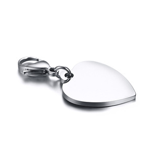 Regalo di compleanno Personalizzata di Colore Argento In Acciaio Inossidabile Magnetico <span class=keywords><strong>Portachiavi</strong></span> Cuore con Inciso Calendario Regalo di Giorno della Madre - Product Image 4