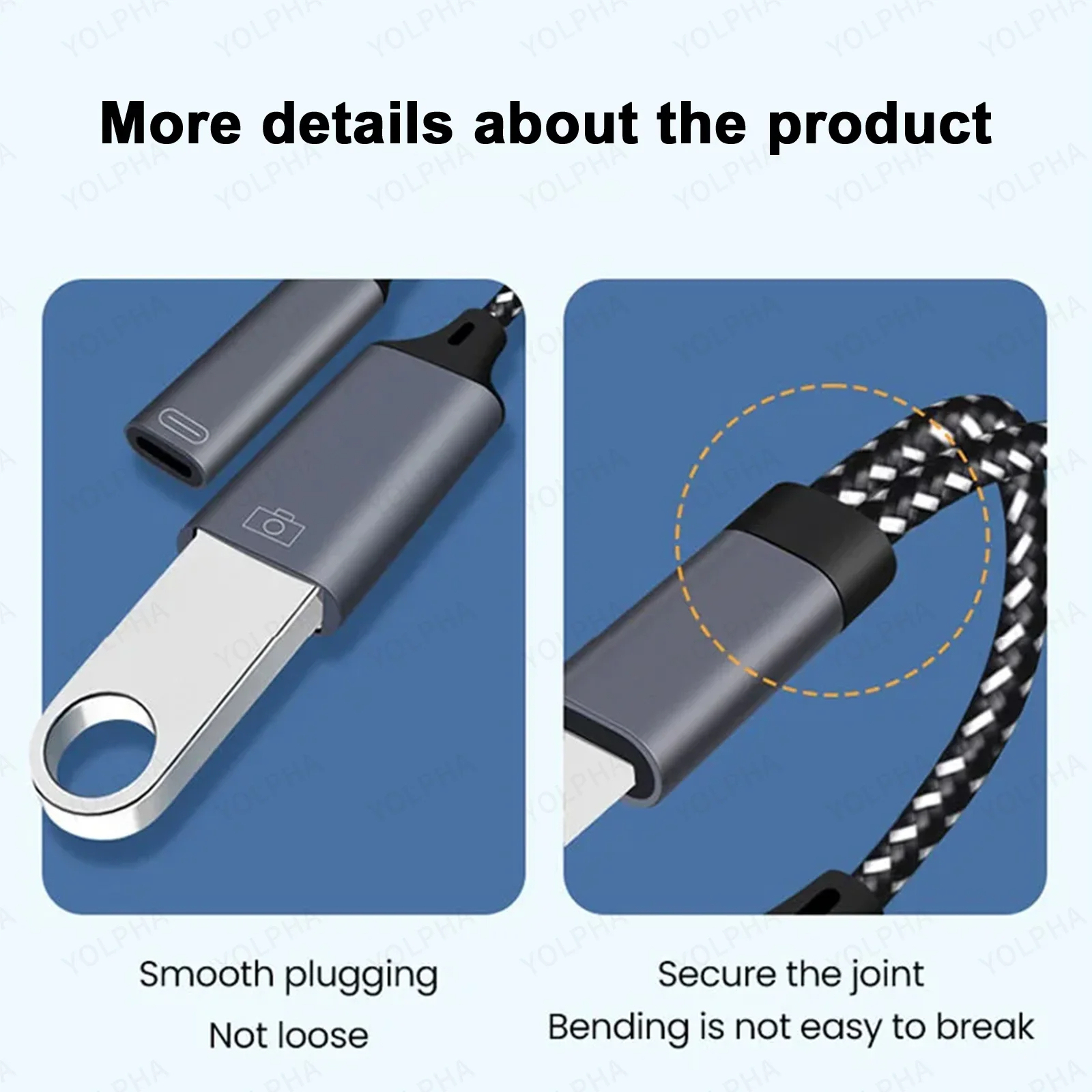 Câble OTG USB-C Pour Huawei Honor 8 - Marque Novago - Neuf En Emballage