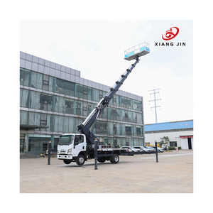 Isuzu עבודה משאית כלי עבודה אווירית פלטפורמת רכב טלסקופית בום טלסקופי בום - Product Image 5