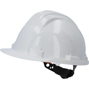 KS TOOLS Casco protector de trabajo, diadema extraíble, blanco - Product Image 1