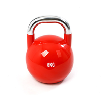 Kettlebell de compétition de haute qualité personnalisé avec logo pour la musculation, fabriqué en Chine