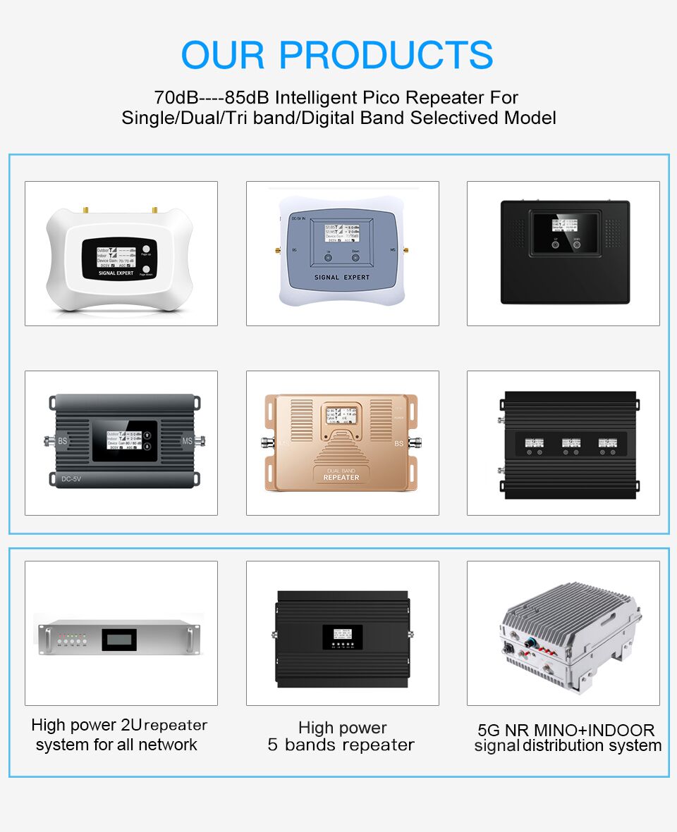 Car use Amplifier Mobile Signal Repeater , 2G 3G 4G Cell Phone Signal Booster