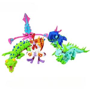 Statuette Creative di Animali Mostri Contemporanei Stampate in 3D: Polpi, Dinosauri, Coccodrilli, Ornamenti per Auto - Product Image 1