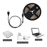 Tira de Luces LED RGB de 5V con Alimentación USB, Control Remoto, 16 Colores, 5 Metros, Cinta Flexible con Adhesivo para Retroiluminación de TV, Dormitorio