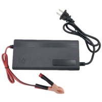 Chargeur de batterie lithium adaptatif 42V/2A 29.4V/2A avec prise jack pour vélo électrique LI-ION, entrée 220V, normes EU US Italie