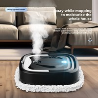 Robot aspirateur ménager, laveur, humidificateur, nettoyeur de sols, alimenté par USB, commande mécanique P6