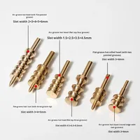 Outil de bricolage pour le travail du cuir, Pince à bords en laiton, Coupe-bordure, Presse-lignes, Tête de repassage, Fer à souder, OEM, Polyvalent, Durable, Jaune