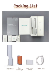 <span class=keywords><strong>Impresora</strong></span> de Tinta Inyección Portátil Printpen, <span class=keywords><strong>Impresora</strong></span> WIFI con Aplicación Móvil <span class=keywords><strong>para</strong></span> Android e iOS, <span class=keywords><strong>Impresora</strong></span> <span class=keywords><strong>para</strong></span> Alimentos, Café, Ropa, Zapatos y Gorras - Product Image 1