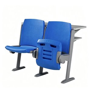 Conjunto de Mesa y Silla para Sala de Conferencias PM-5612, Asientos Duraderos para <span class=keywords><strong>Aula</strong></span> con Tableta de Escritura - Product Image 3