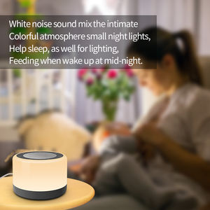 Máquina de Ruido Blanco de Fábrica, Máquina de Sonido para Dormir con Luces Nocturnas de 8 Colores para Bebés, Niños y Adultos, 32 Sonidos Relajantes - Product Image 5