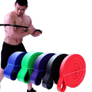 Bandes de résistance Jilai 2080*4,5 mm d'épaisseur, haute élasticité pour entraînement complet du corps, musculation et fitness. - Product Image 2
