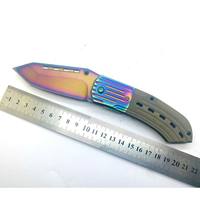 420 acier inoxydable matériel type utilitaire tactique survie en plein air chasse poche camping couteau pliant