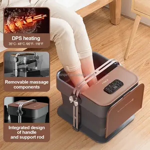 Masajeador de pies inteligente portátil, lavabo de baño de Spa con burbujas de calor, cuidado de la salud para jacuzzi, bañera de lavado de pedicura - Product Image 4