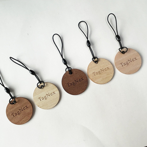 Thân thiện với môi thông tư NFC gỗ <span class=keywords><strong>RFID</strong></span> tag-phân hủy sinh học không dây theo dõi nhãn cho bền vững IOT & bao bì thông minh - Product Image 6