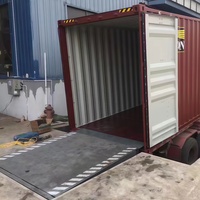 Rampe de déchargement pour conteneurs de camion, très vendue, pour pont de chariot élévateur
