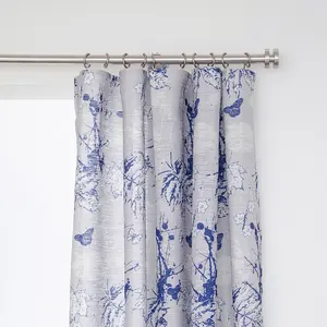 Nodic designed pattern sheer print daylight curtain polyester fabric bedroom window fabric curtain