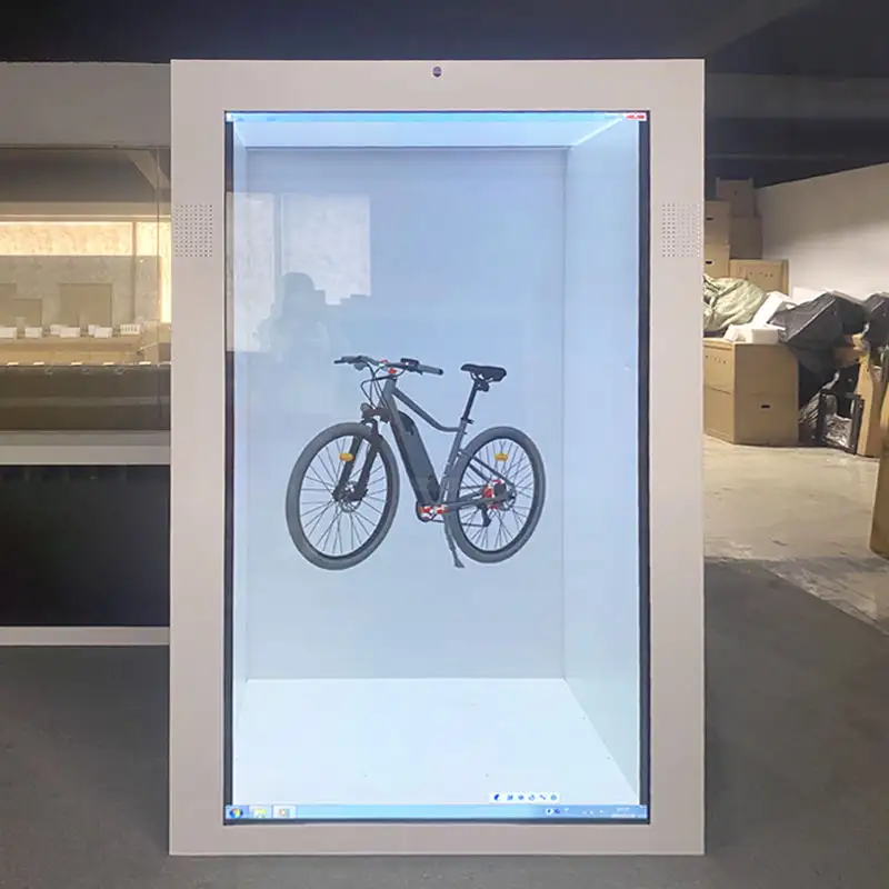Novo monitor holográfico conduzido interno do Lcd transparente do monitor 3d da polegada 86 para a propaganda