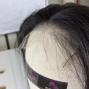 Peruca de cabelo humano com renda frontal HD grau 8A 10A, peruca frontal de renda HD brasileira, peruca de cabelo humano vietnamita para salão de beleza, ideal para mulheres