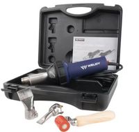 Nouveau pistolet de soudage à air chaud à buse droite WGW pour sols en PP, PE, PVC et PTFE, 1600W, 220V/230V, 50/60Hz