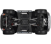 Coche RC Todoterreno de Alto Rendimiento YIKONG YK4103 Escala 1:10 4WD con Transmisión de Dos Velocidades y Luces LED