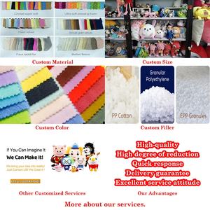 UYEAH alta calidad 10 cm pequeños juguetes personalizados para perros Durable felpa Estilo nórdico animales de peluche para niños <span class=keywords><strong>relleno</strong></span> de algodón PP - Product Image 5