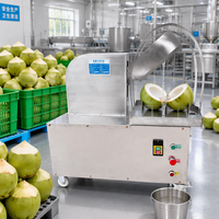 Machine automatique de découpe de noix de coco en deux, machine à ouvrir les jeunes noix de coco fraîches, machine à eau de coco, coupe-coque