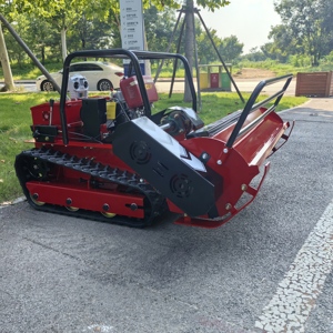 Tondeuse à gazon automatisée télécommandée, automotrice, tout-terrain, pour vergers et pentes, petite désherbeuse auto-déchiqueteuse XT120 Powerf - Product Image 2