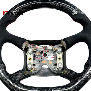 YTcarbon for Yukon Denali 99-02 Auto Parts Car <strong>Interior</strong> <strong>Accessories</strong> Modify Racing Style Custom Real Carbon Fiber Steering Wheel - Product Image 2