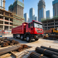 Подержанный самосвал Shacman 6x4, 21-30 тонн, дизельный, для тяжелых условий эксплуатации, горнодобывающей и строительной отрасли, с задней камерой, праворульный, Евро-2, Weichai FAST