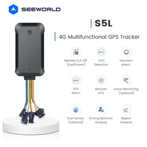 IP65 Wasserdichtes 4g LTE-Tracking-Gerät Fahrzeug Auto Kraftstoff überwachung GPS-Tracker mit Motor abschaltung S5L