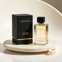 Boîte d'emballage de parfum de luxe de haute qualité personnalisée en usine, boîte cadeau rigide noire mate avec dorure à chaud