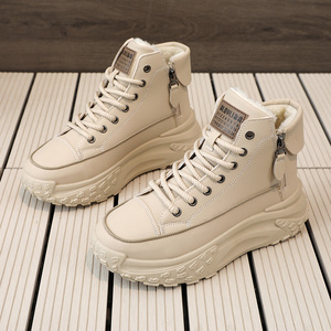 2026 New Waterproof Plush Cotton Women's Winter Sports Shoes Fashion Casual Board Shoes - Product Image 5