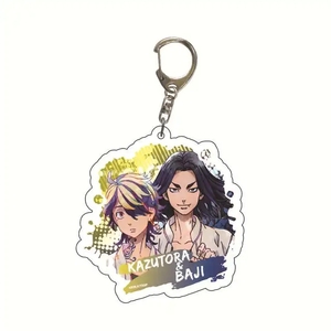 <span class=keywords><strong>Tokyo</strong></span> <span class=keywords><strong>Revengers</strong></span> Anime Cosplay porte-clés Manjiro Ken Takemichi <span class=keywords><strong>Hinata</strong></span> Atsushi Chibi Kawaii sac pendentif Fans Collection - Product Image 1
