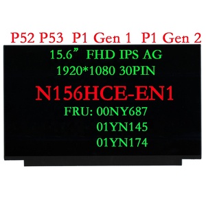 N156HCE-EN1 Voor Lenovo P52 P53 P1 Gen 1 Gen 2 Ips 72% Ntsc Lcd Scherm Matrix 01yn145 00ny687 01yn174 15.6 "30pin Fhd Mat - Product Image 2
