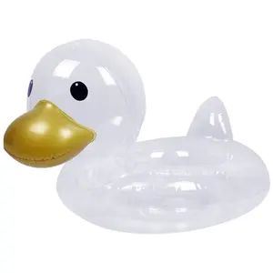 Hot Duck Swimming Ring Flutuante Inflável Baby Safe Swim Seat Float Piscina Anel Swim Ring Água flutuante