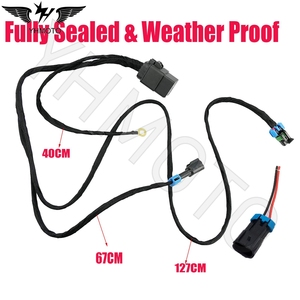 YHMOTO Reverse Light Harness Kabelbaum for Polaris Ranger XP 1000 Premium Crew 2019 2020 <b>Plug</b> Play - Product Image 4