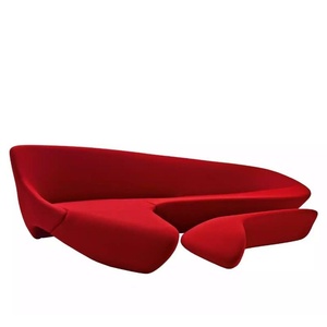 Sofá Luna de Fibra de Vidrio de Una Plaza, Mueble Creativo para Ocio en Centros Comerciales, Oficinas de Ventas, Casas Modelo, Salas de Recepción de Hoteles - Product Image 3