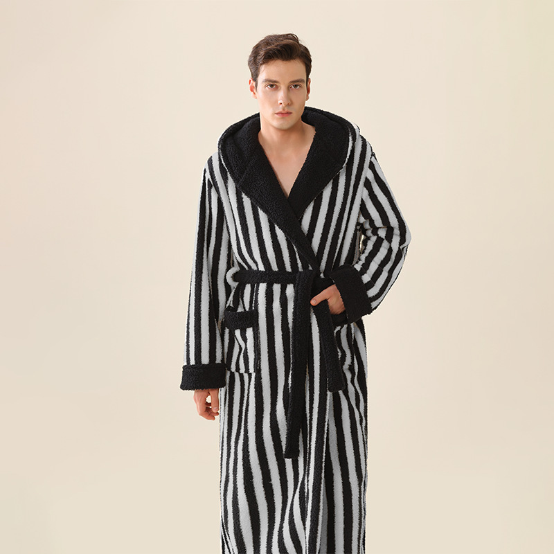 Black and gray stripes-mens