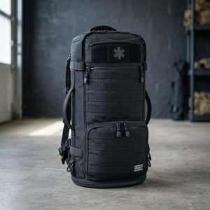 Ruggedized Heavy Duty D Cylinder Oxygen Tank Backpack EMS Portable O2 <b>Bottle</b> <b>Carrier</b> Padded Storage Cordura/Nylon Equipment Bags - Product Image 3