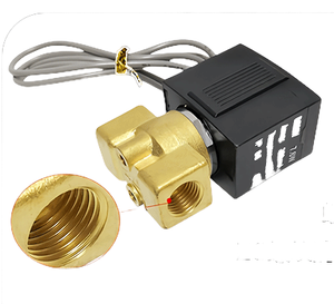 Iki yönlü 1/4 1/8 <span class=keywords><strong>2</strong></span> Port doğrudan işletilen normalde kapalı pirinç paslanmaz çelik Solenoid vana Vx2120-06 08 220v 110v 24v 12v - Product Image 4