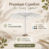 Parasol Premium Personnalisé Multi-Scènes pour Vente en Gros sur le Marché Mondial – Protection Solaire Extérieure Polyvalente