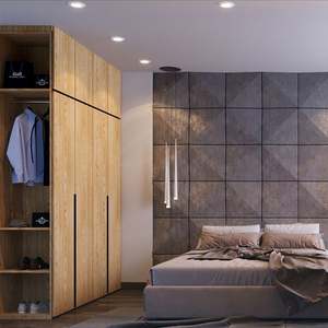 Armario de Dormitorio Plegable y Extensible de Alta Gama YALIG, Moderno, Resistente a la Humedad, con Tablero MR HDF - Product Image 4