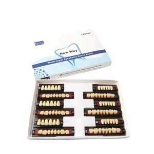 Denti in resina acrilica a tre strati/denti in resina per protesi - Product Image 1