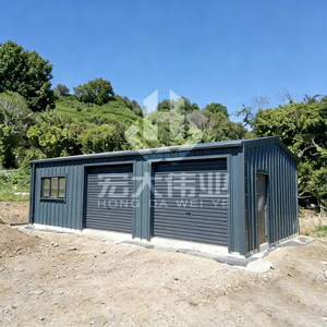 Atelier de réparation automobile préfabriqué personnalisé en structure acier au design moderne, <span class=keywords><strong>garage</strong></span> <span class=keywords><strong>conteneur</strong></span> modulaire, petites boutiques de rue - Product Image 6