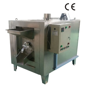 Petit échelle de machine de torréfaction des arachides pour griller les amandes et autre noix avec l'électricité ou gaz - Product Image 1