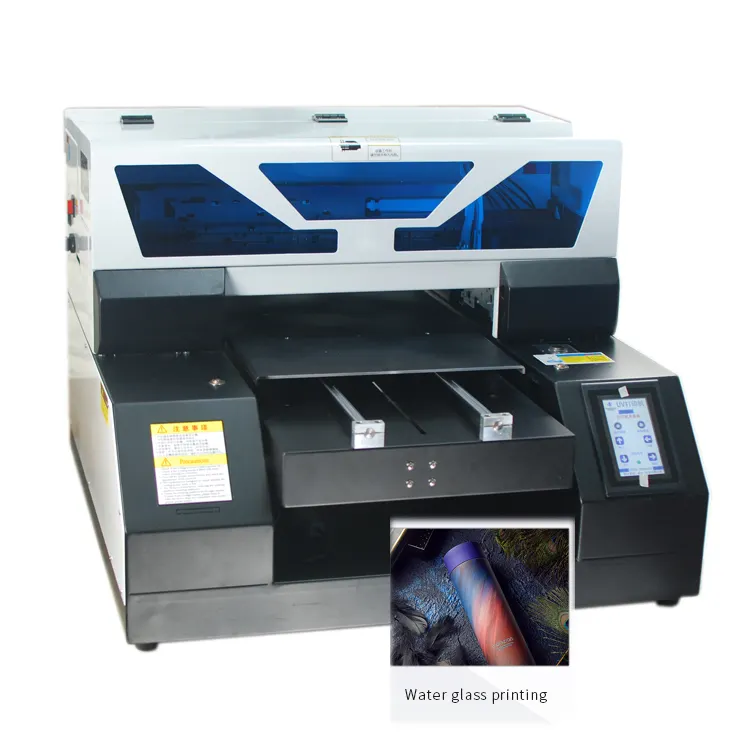 Venta caliente A3 UV impresora plana impresoras digitales impresora de tarjetas de PVC