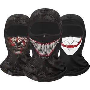 JX masker Ski olahraga Balaclava Musim Panas Bandana sejuk penutup wajah sepeda motor <span class=keywords><strong>Earloop</strong></span> leher Gaiter masker tahan angin triangleproof pria - Product Image 1